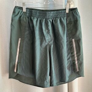 Adidas Dark Green Performance Shorts